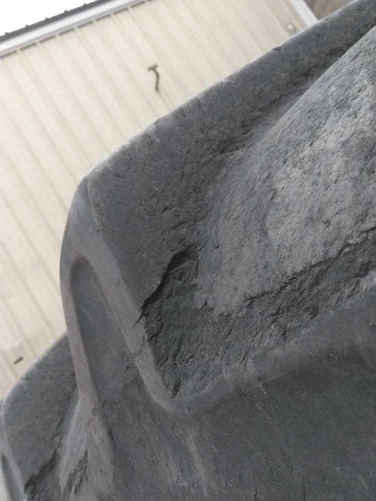 Used 800/70R38 173A8 Goodyear Optitrac DT830 TL R-1W 70-75% Severe Stubble Damage image 6