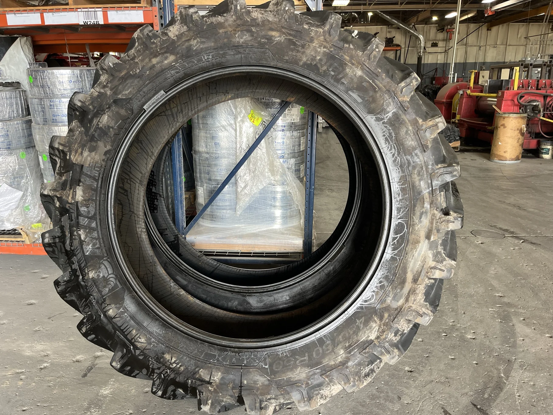 Used 480/80R50 159A8/159B Michelin AgriBib 2 R-1W TL 90% image 3