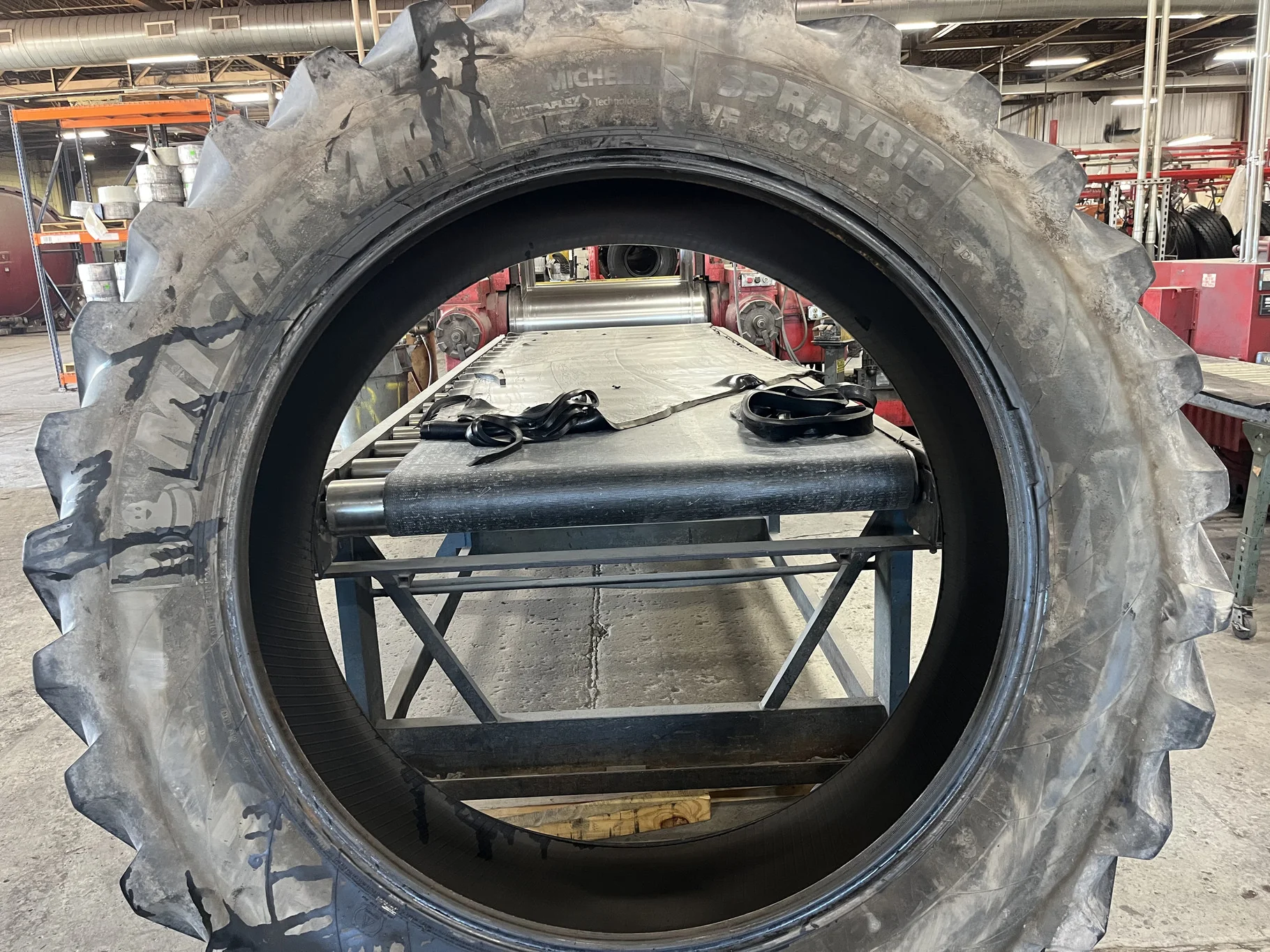 Used VF480/80R50 179D Michelin SprayBib R-1W TL 80% image 2