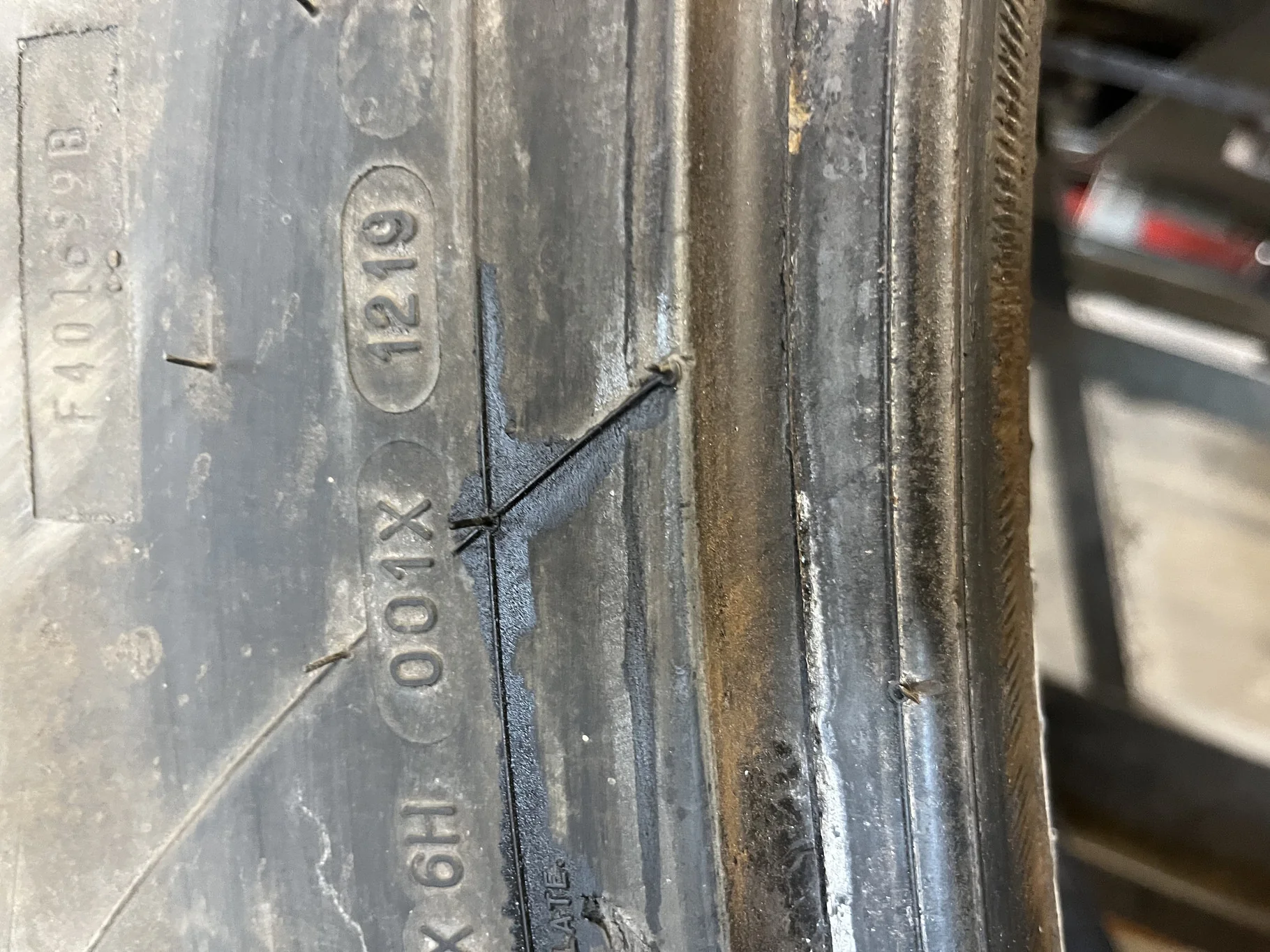 Used VF480/80R50 179D Michelin SprayBib R-1W TL 80% image 3