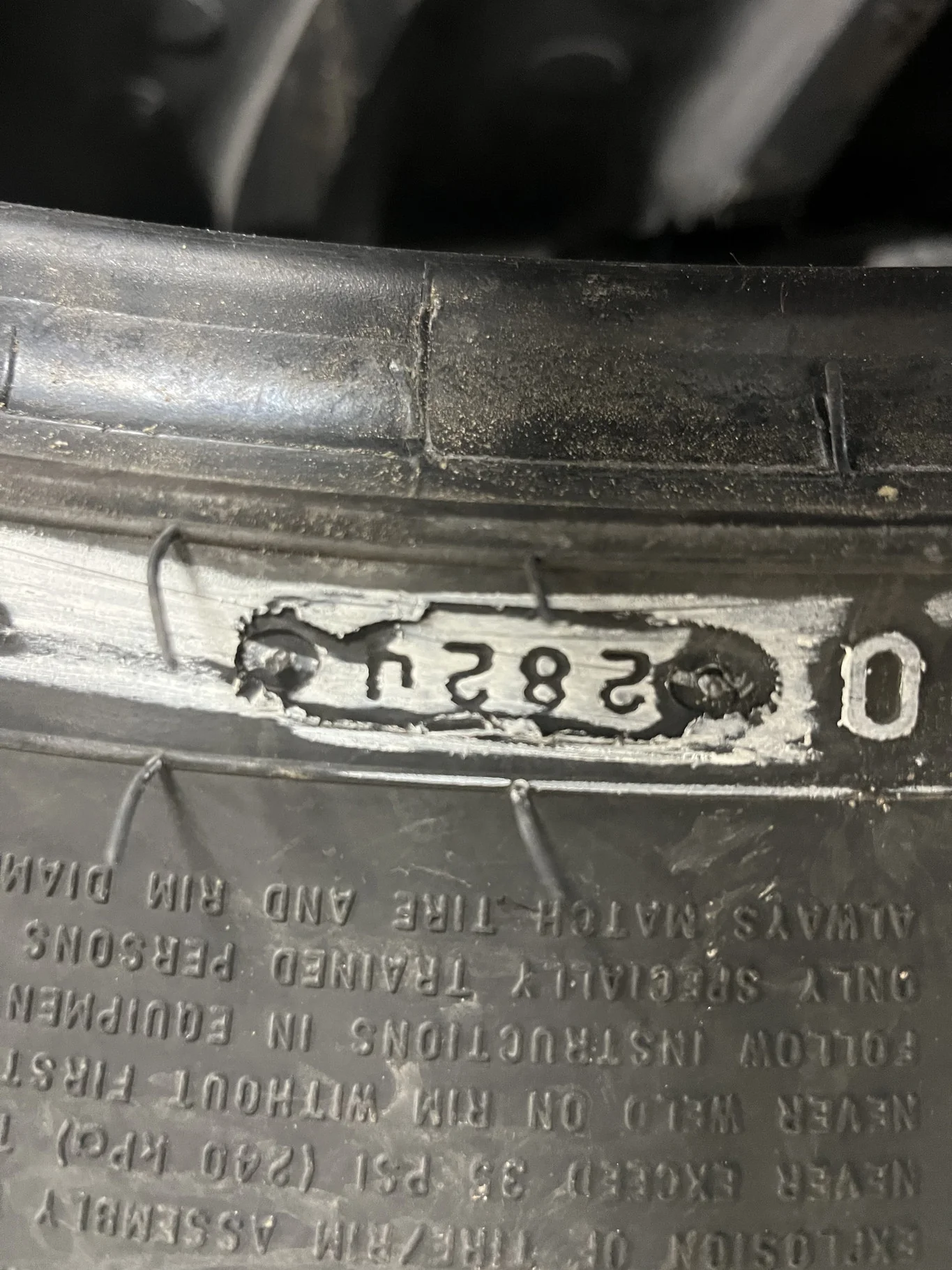 Used VF520/85R42 CFO 177B Firestone Radial Deep Tread 23 TL R-1W 90-95% image 4