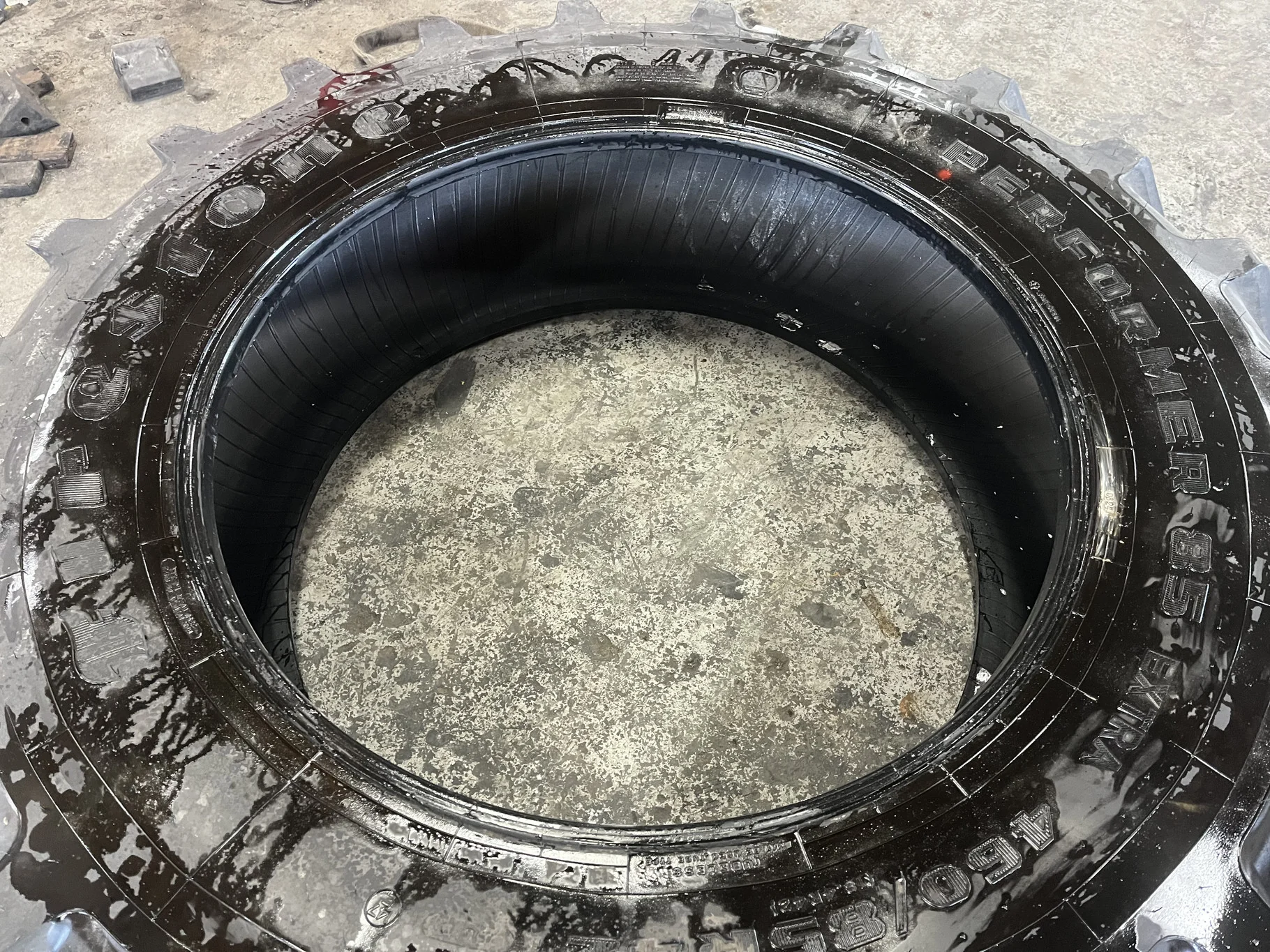 Used 460/85R42 147E Firestone Performer 80 Extra  TL R-1 90-95% image 2
