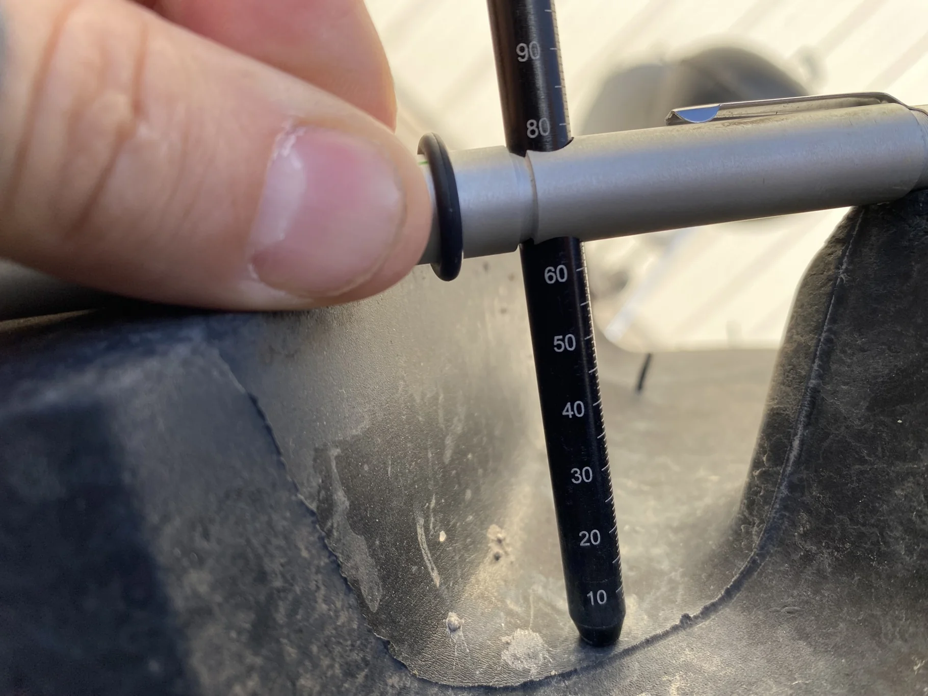 USED 520/85R42 162B MICHELIN AGRIBIB 2 95% LUG CUTS STUBBLE image 4