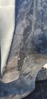 Used 320/90R50 Goodyear DT800 R1W 161A8 TL 80% Light stubble/Cuts between lugs/side wall cuts image 6