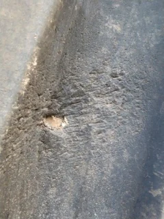 Used 90% IF1250/50R32 Firestone DT 23 201B (with severe stubble damage/cuts) image 3