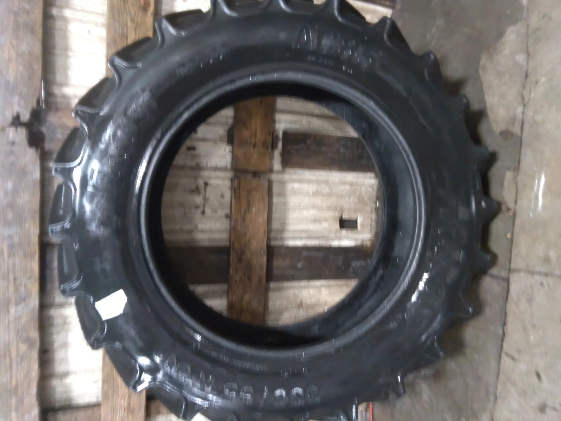 Used 380/95R38 147D Mitas AC85 R-1W TL 90% image 3