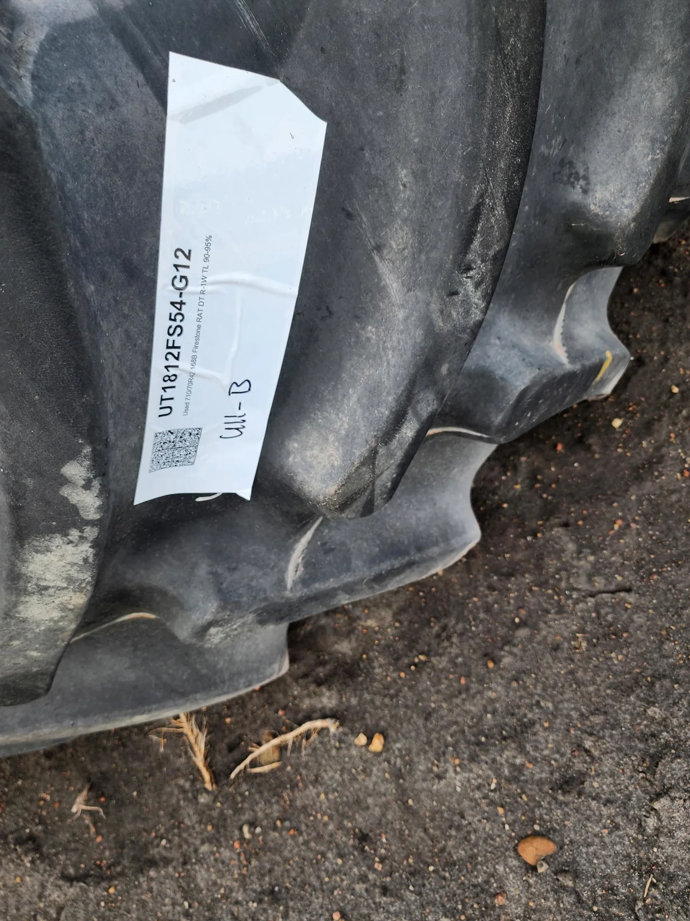 Used 710/70R42 168B Firestone RAT DT R-1W TL 90-95% image 10