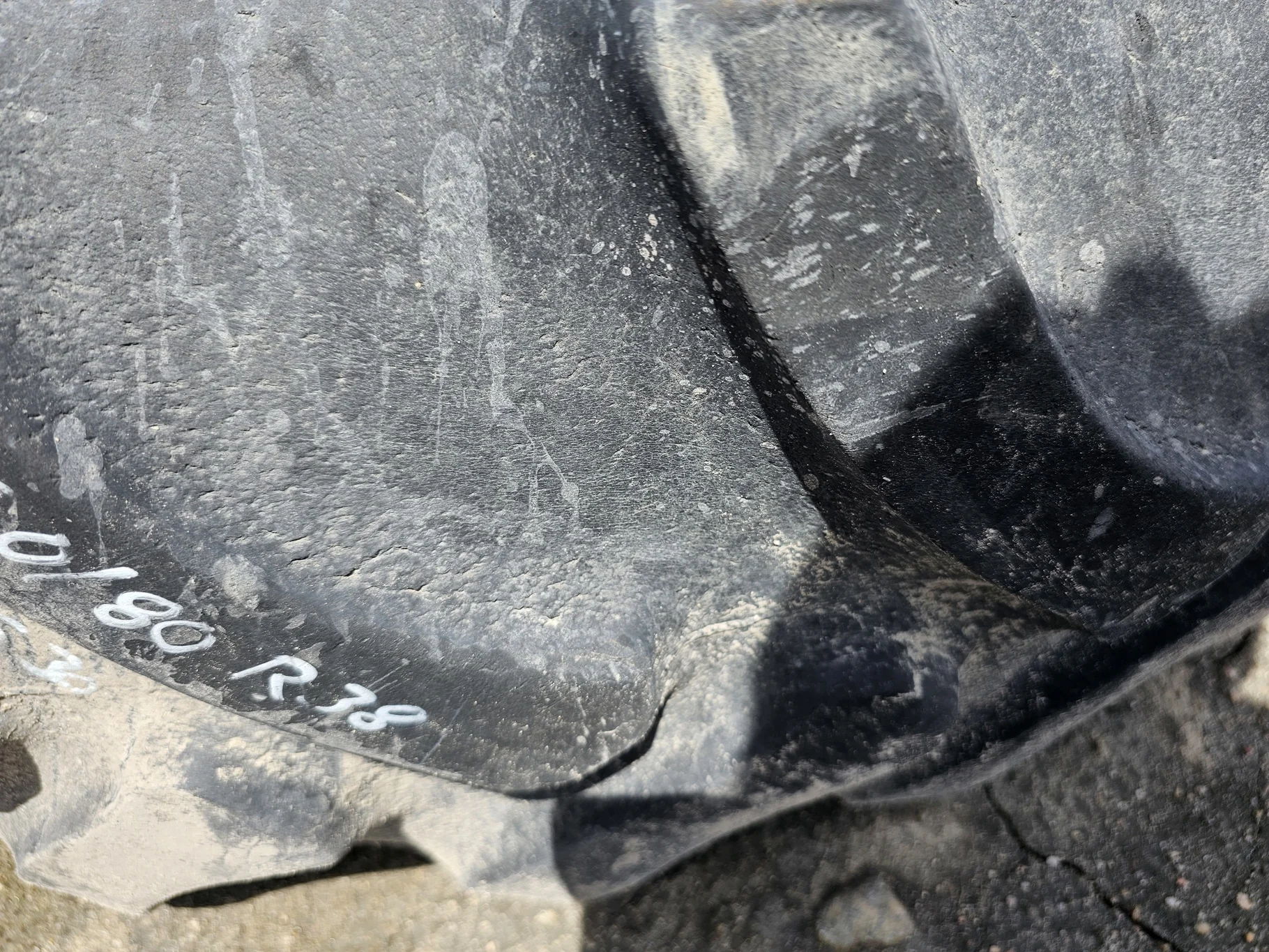 Used 380/80R38 Firestone Radial All Traction DT R-1W 142B TL 40% - Fair Condition image 4