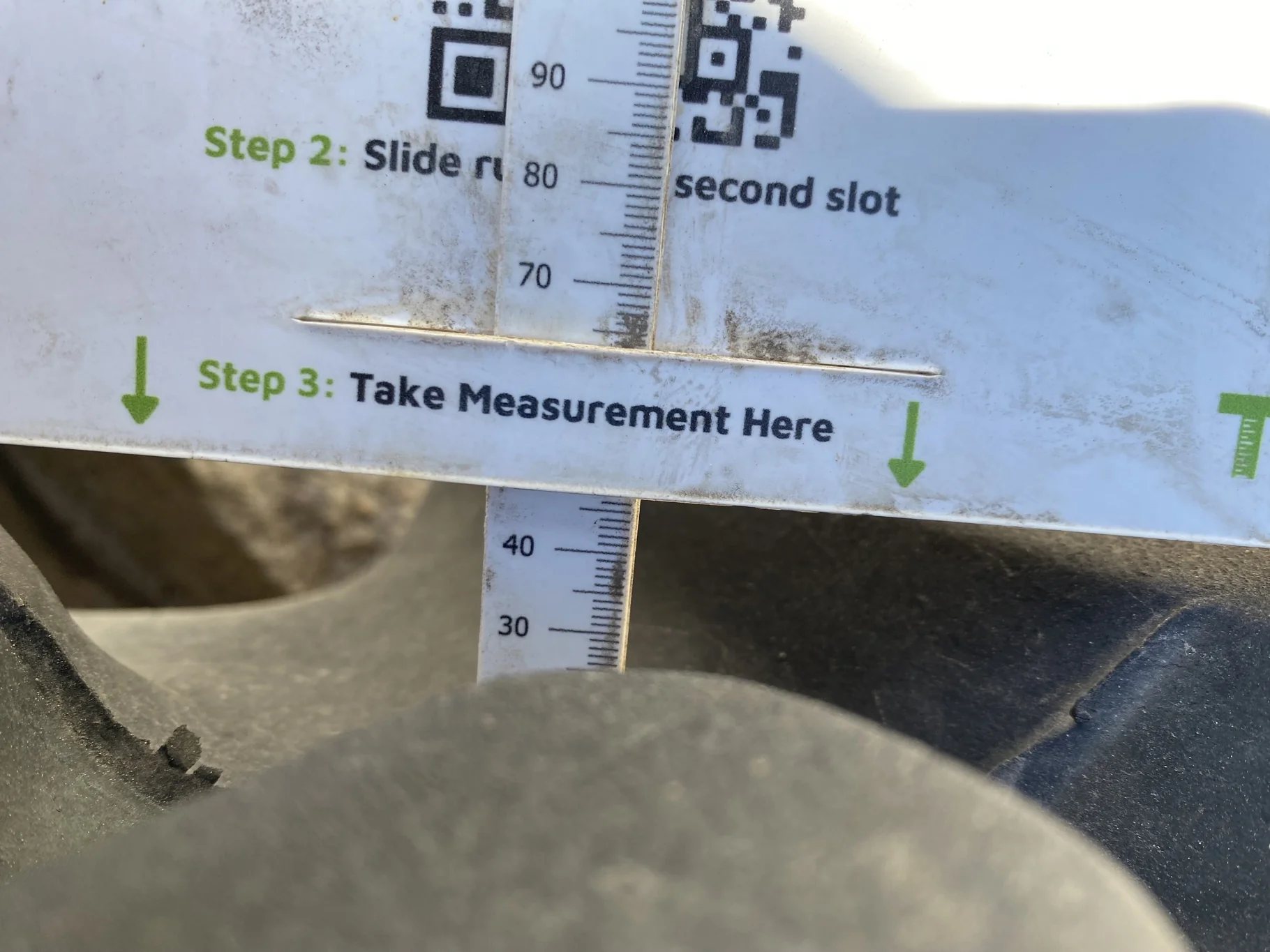 Used 380/90R50 151B Firestone Radial 9000 TL R-1W 80% Lug Stubble image 6