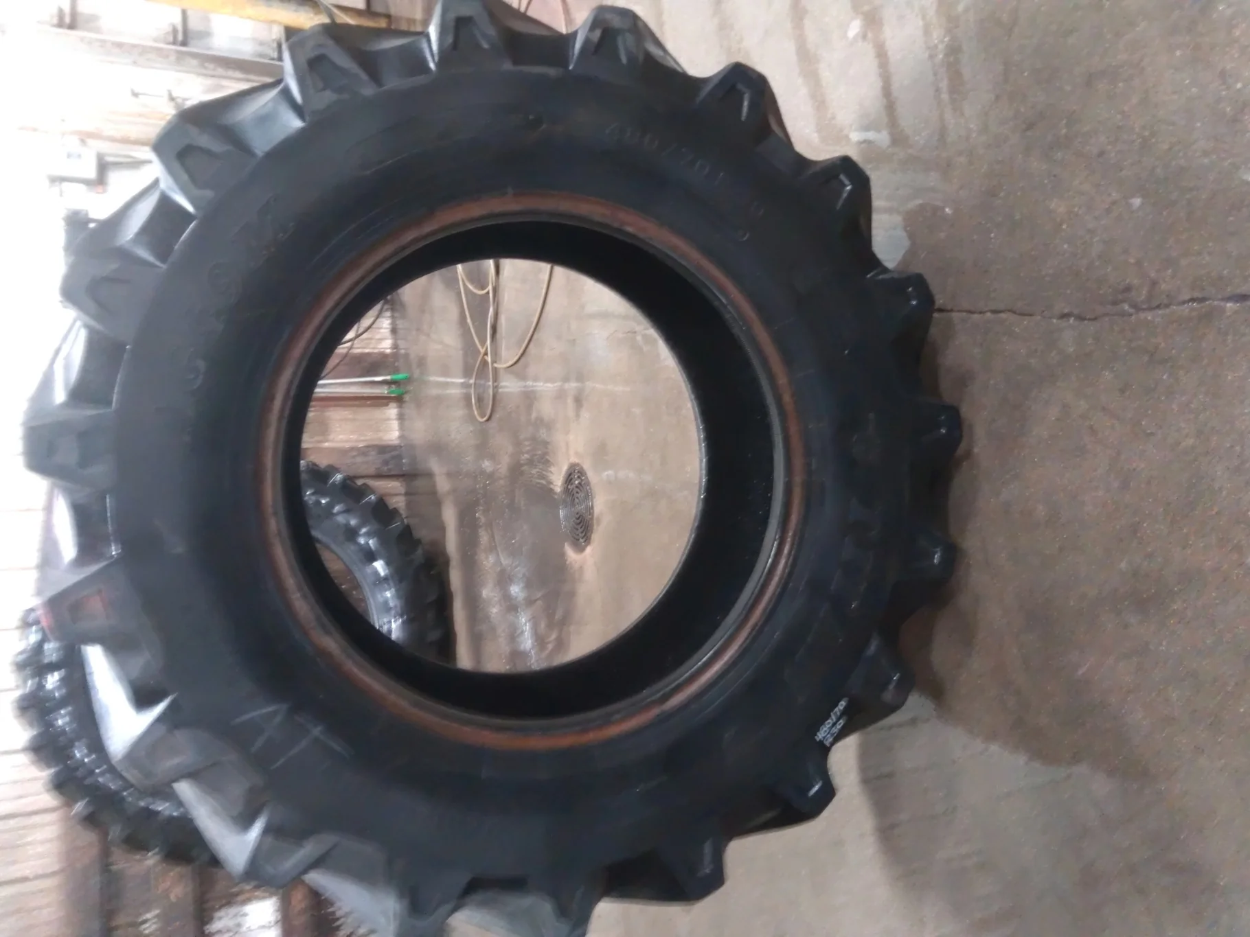 Used 480/70R30 152A8/B Titan AG49M Radial R-1W TL 55% image 5