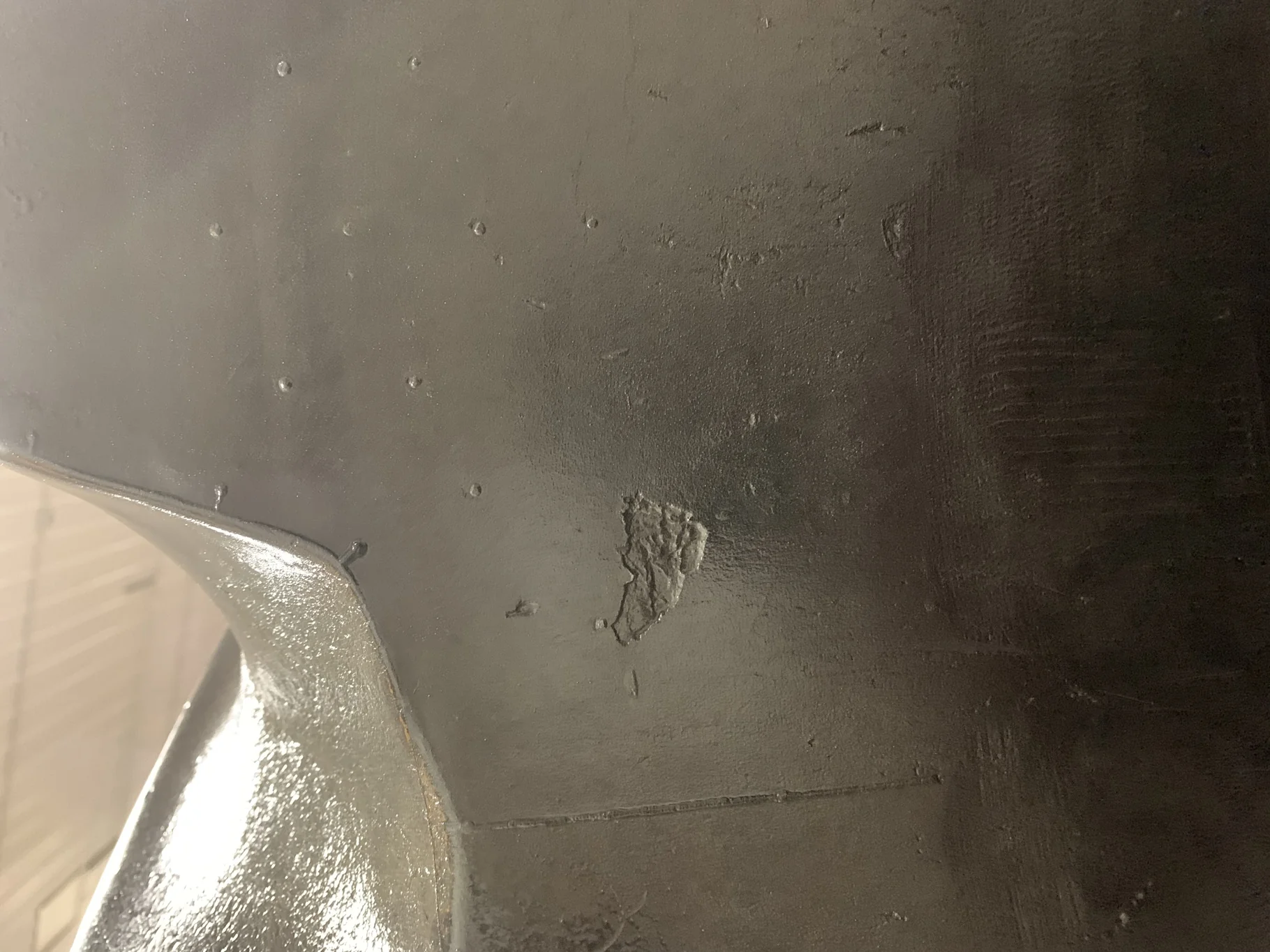 Used IF1250/45-32 Firestone  R-1W 177B 80% (stubble) Side wall Cracks, Lug Damage image 4
