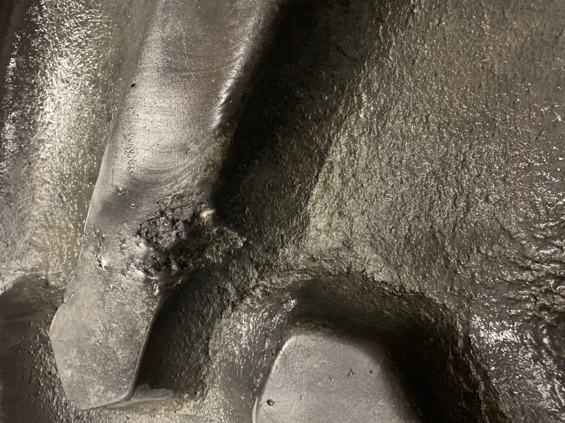 Used IF1250/45-32 Firestone  R-1W 177B 80% (stubble) Side wall Cracks, Lug Damage image 6
