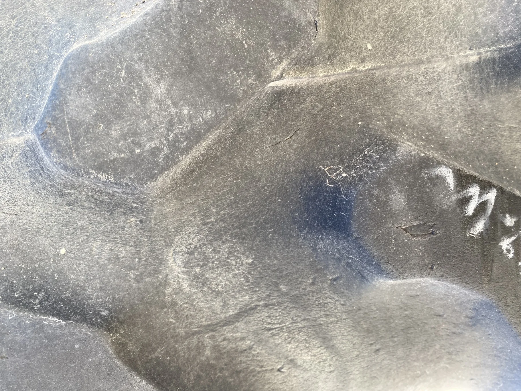 Used 380/85R34 Goodyear Ultra Torque Radial DT712 137A8 TL 40% - lug cuts; stubble; weathering; image 7
