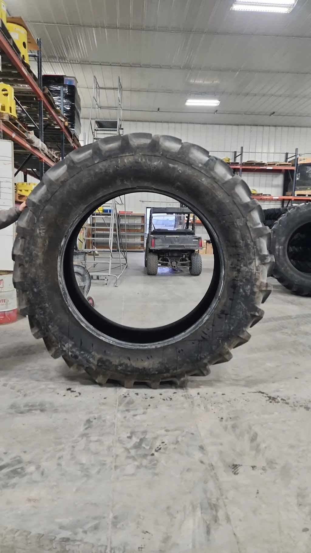 Used 480/95R50 164A8 Michelin Agribib R-1W TL 90%