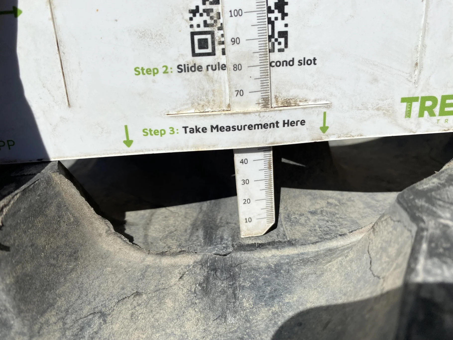 Used 420/80R46 Goodyear Ultra Torque Radial DT712 R-1 151A8/B TL 90% - lug cut, light lug stubble, b image 8