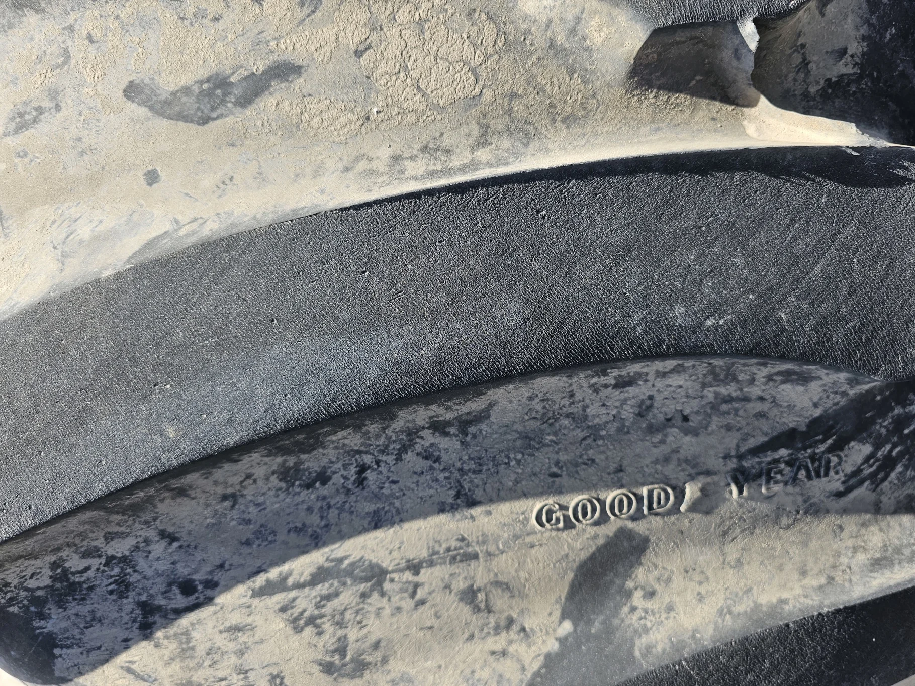 Used 750/50R26 Goodyear Optitorque 157D, 85% Stubble, Road Wear, image 6