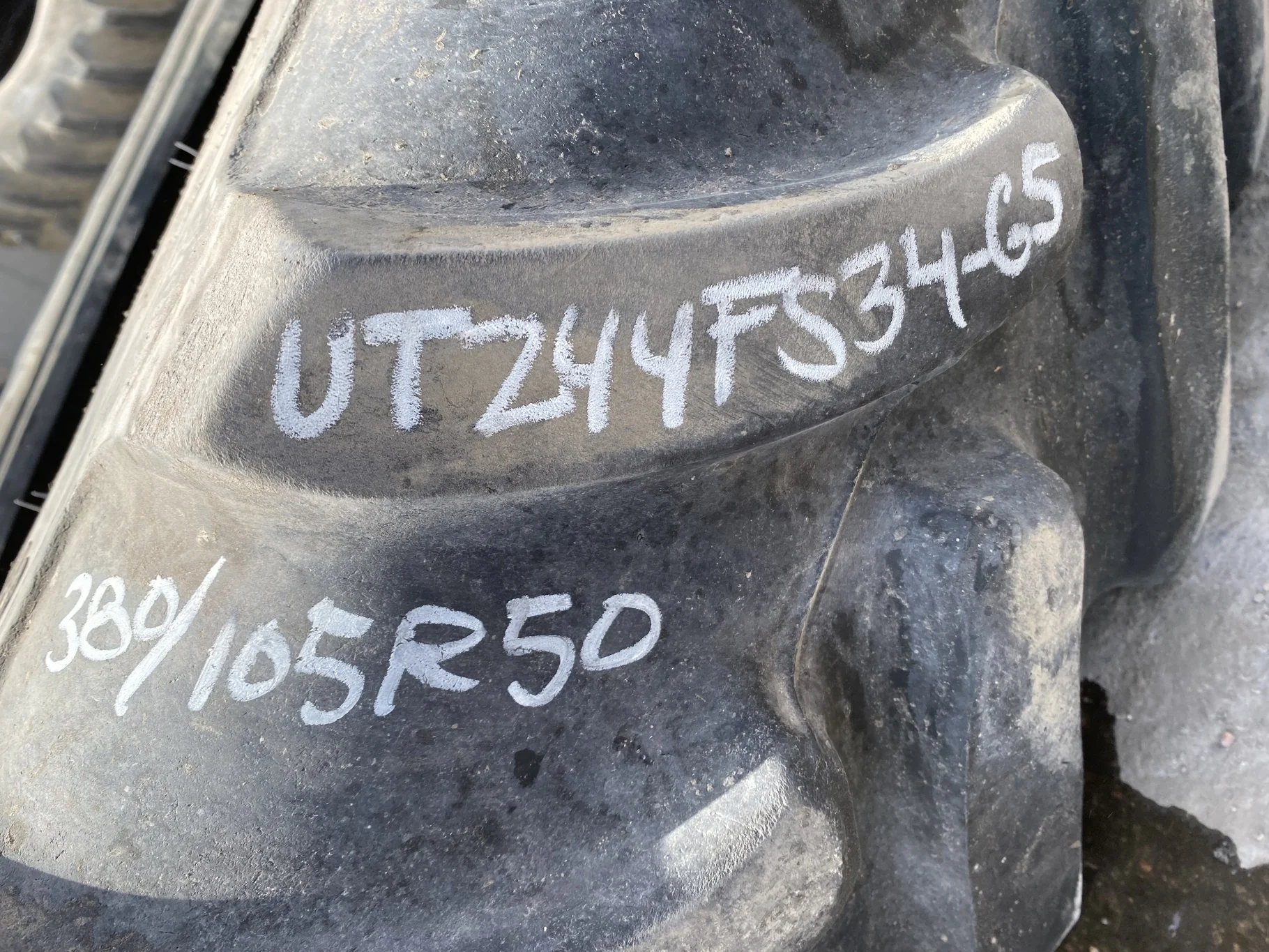 Used 380/105R50 168B Firestone Radial 9100 TL R-1 69% image 6