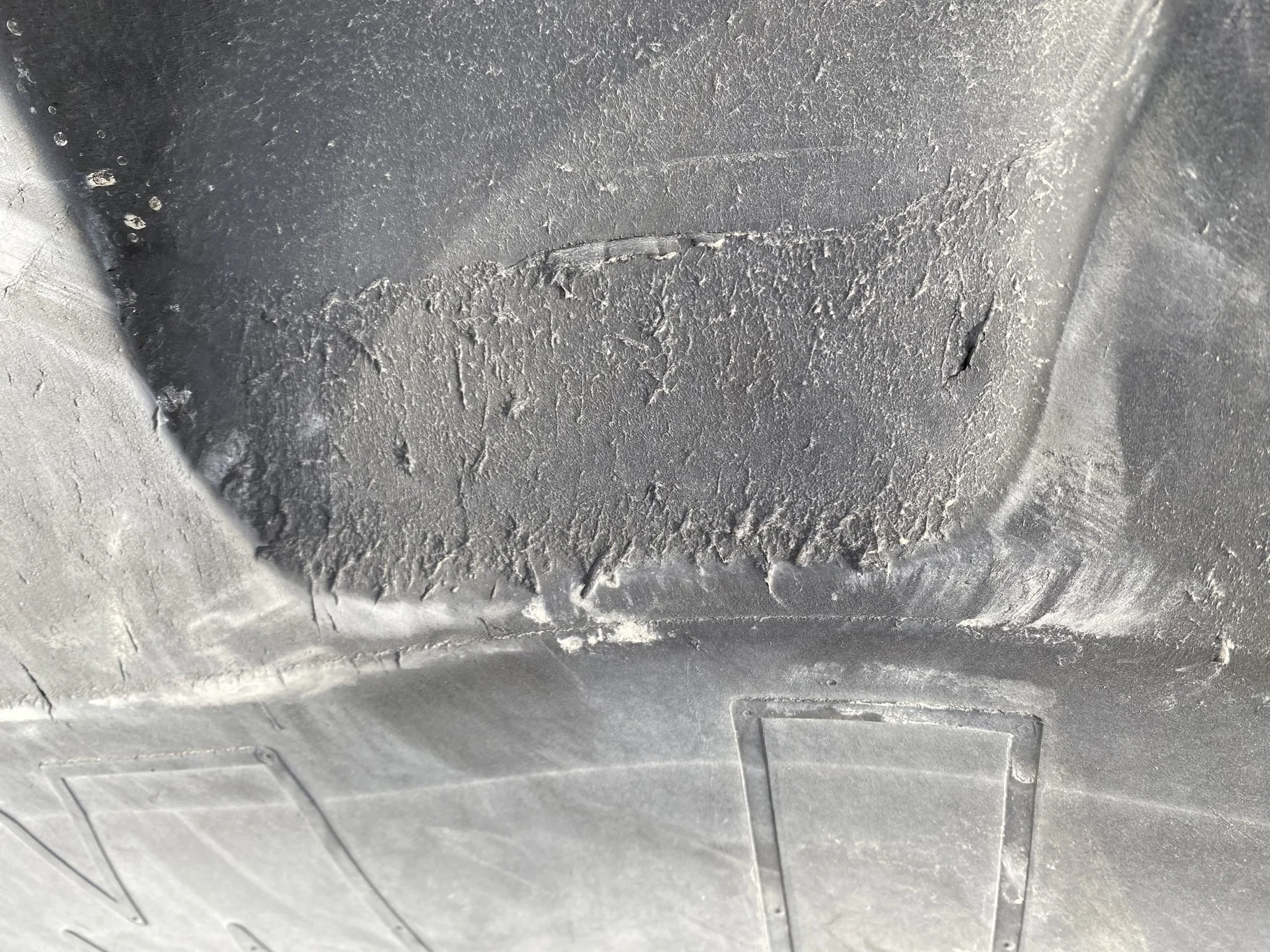 Used 620/70R46 Michelin XM28 162A8 TL 72% (sidewall stubble, road wear, weathering, between tread cu image 7
