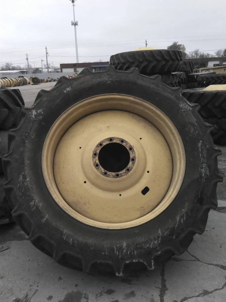 Used 480/80R46 158A8 Mitas AC85 TL R-1W 60-65% On 16 x 46 10-13.19-11.07 Dual Wheel