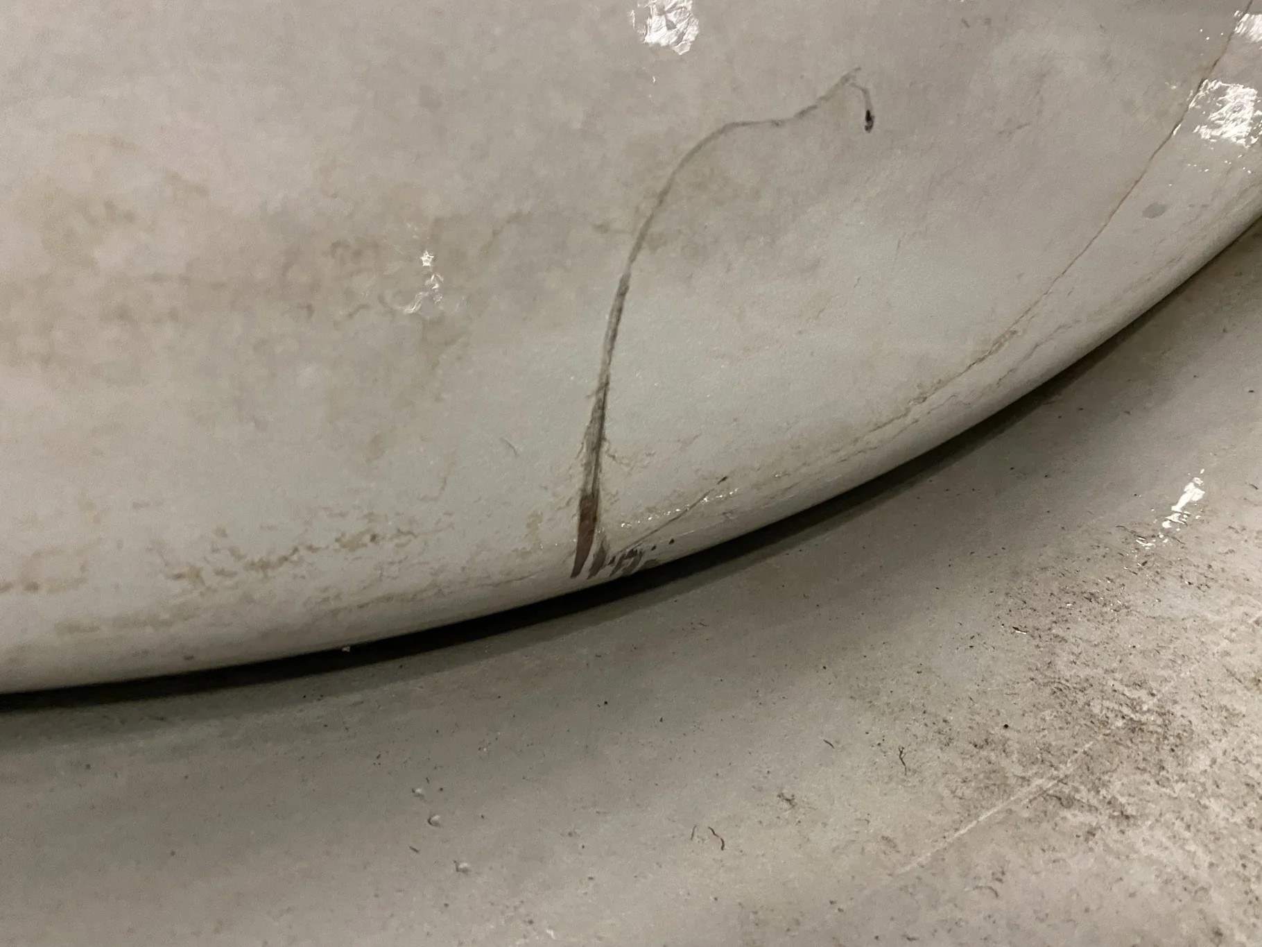 Used 18 X 38 Case IH Silver 10 Bolt .906 Sprayer Wheel 10-13.189-11.07 2.62 OUT Gashes/Scratces/Rust image 6