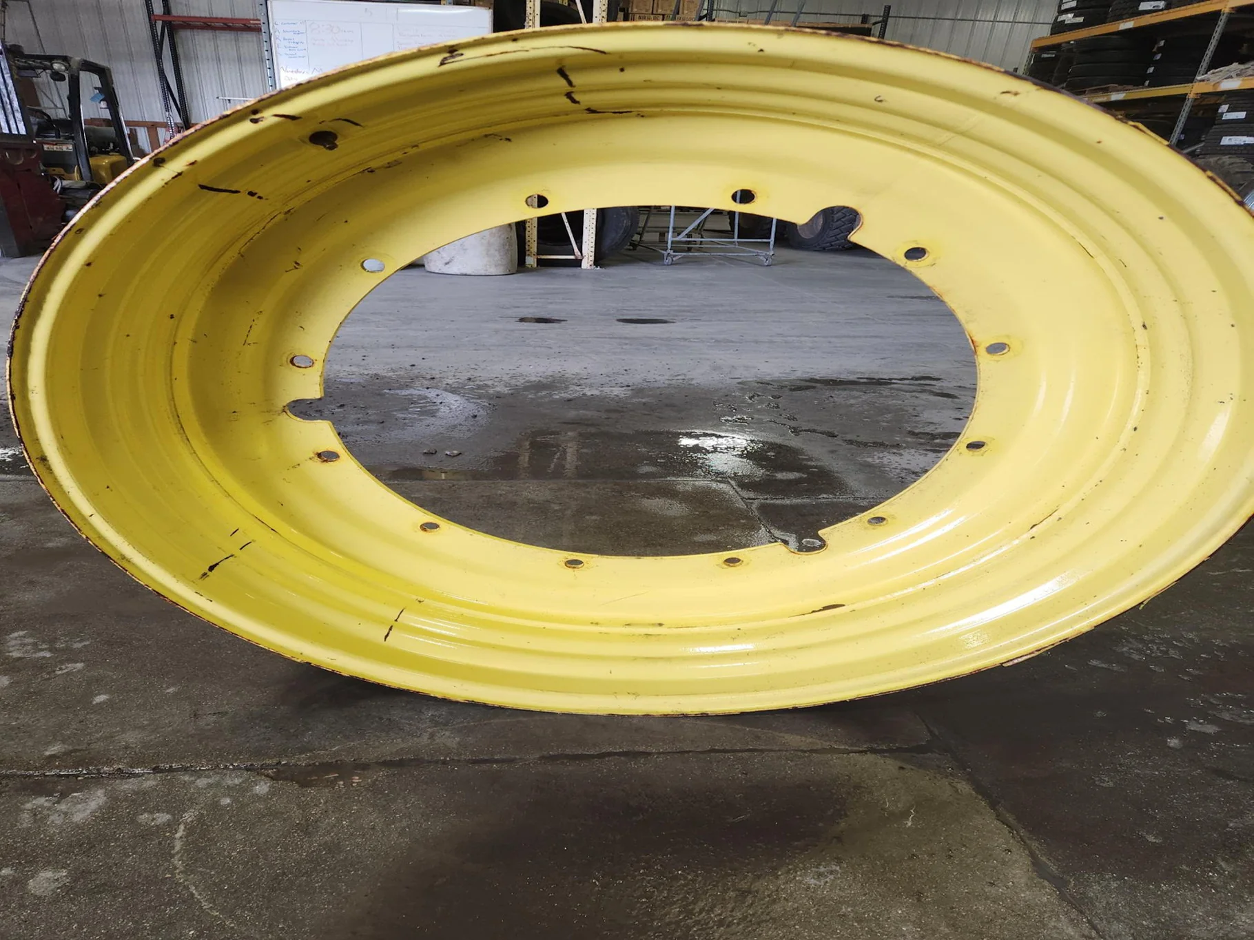 Used 13 x 46 10-13.189-11.055-1.34 Yellow Wheel image 2