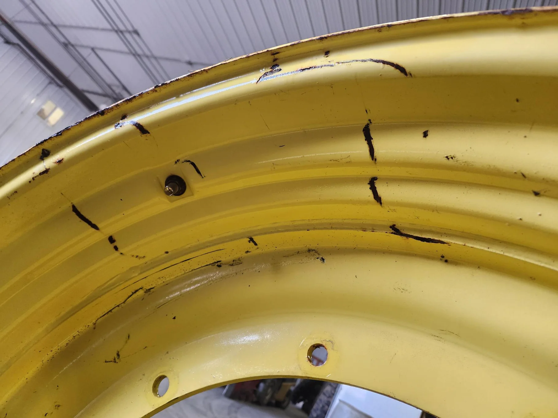 Used 13 x 46 10-13.189-11.055-1.34 Yellow Wheel image 3