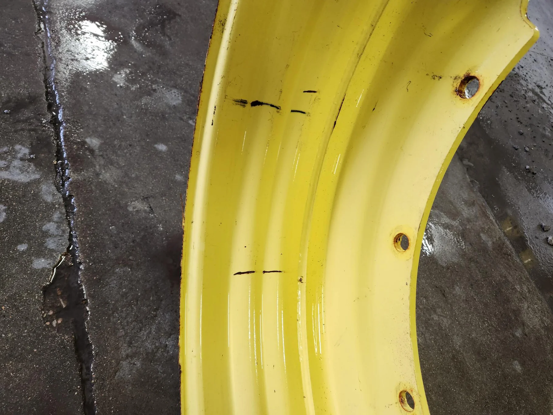 Used 13 x 46 10-13.189-11.055-1.34 Yellow Wheel image 4