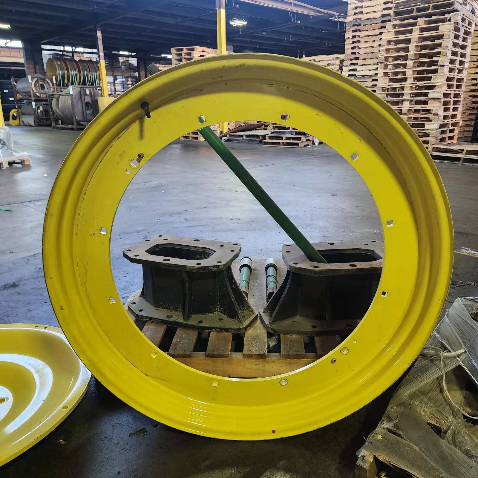 Take-Off 10 X 42 Rim & Rail Yellow Wheel image 3