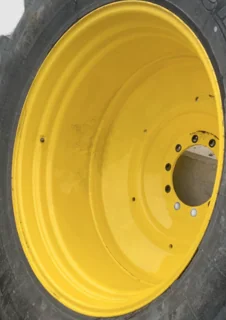 Used 20 X 42 10-13.18-11.09 14.4 Inset (.906) JD Yellow Dual Wheel image 3