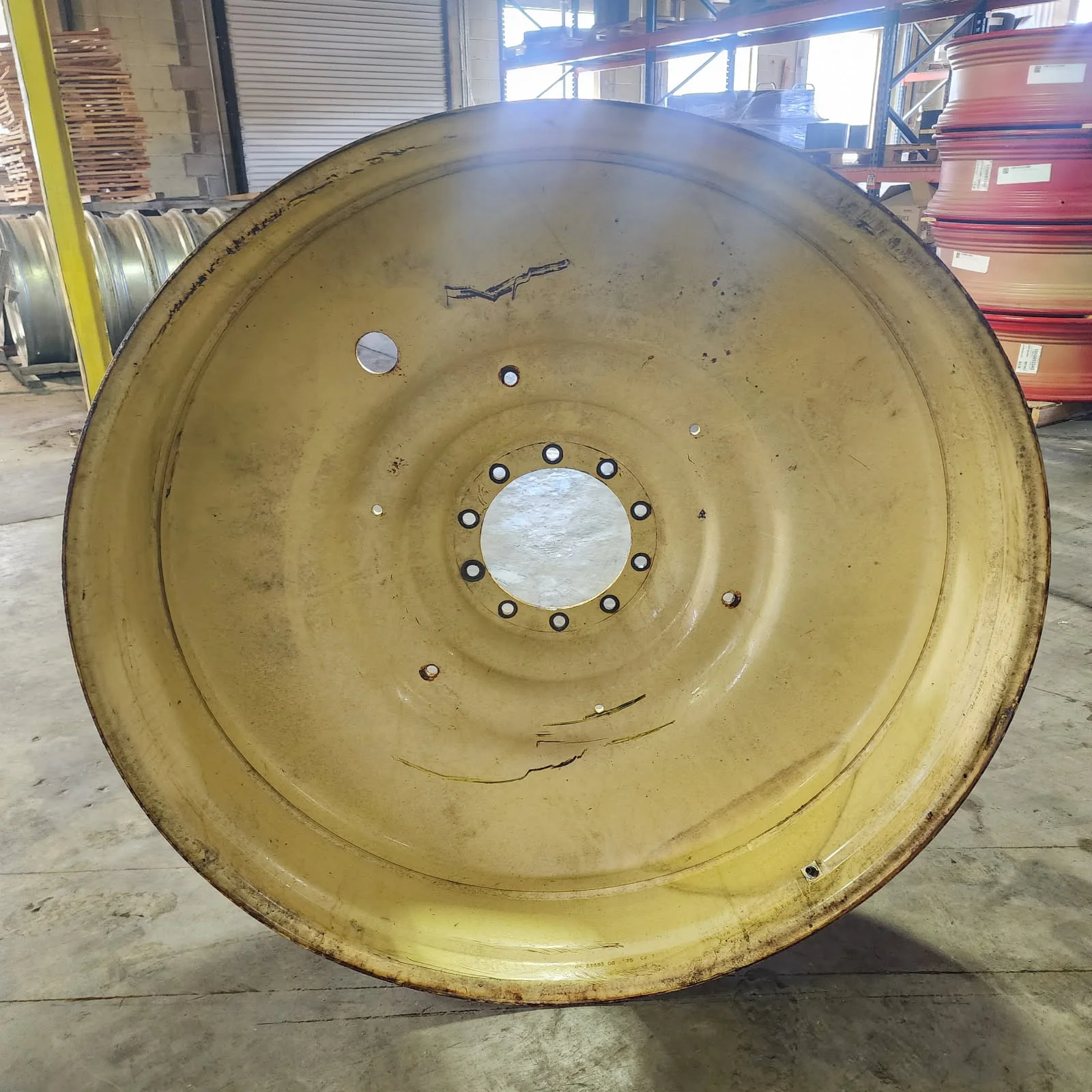 Used 12 x 54 10-13.19-11.07 -3"BS Yellow Dual Wheel image 2