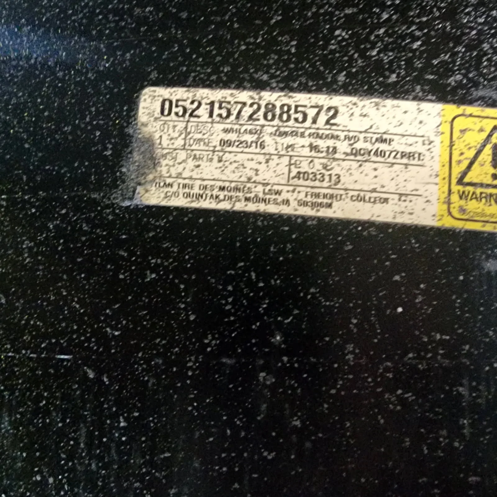 Used 28 X 46 10-13.19-11.07 24"BS Titan Yellow Dual image 2
