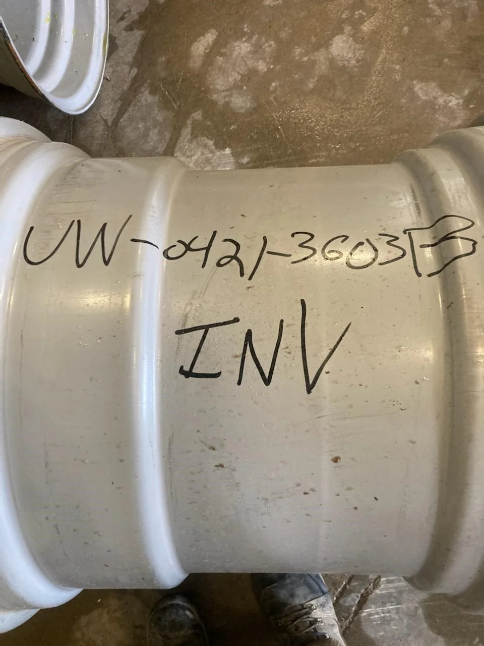 Used 25 X 26 10-13.19-11.07 -13.5" BS (. 984) Fendt Ideal Agco Gray Combine Wheel image 3