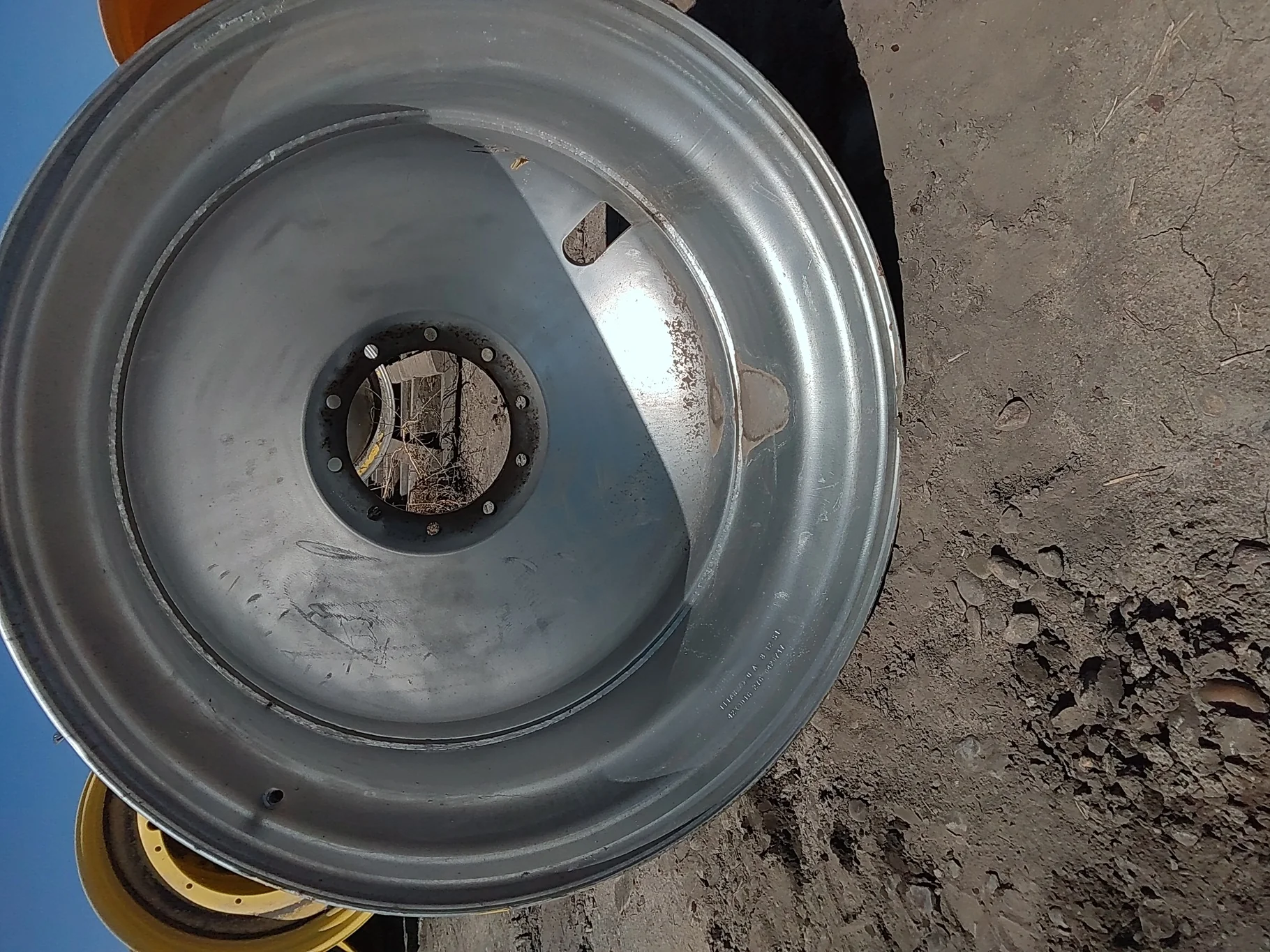Used 16 x 42 Outside Dual Silver Wheel image 6