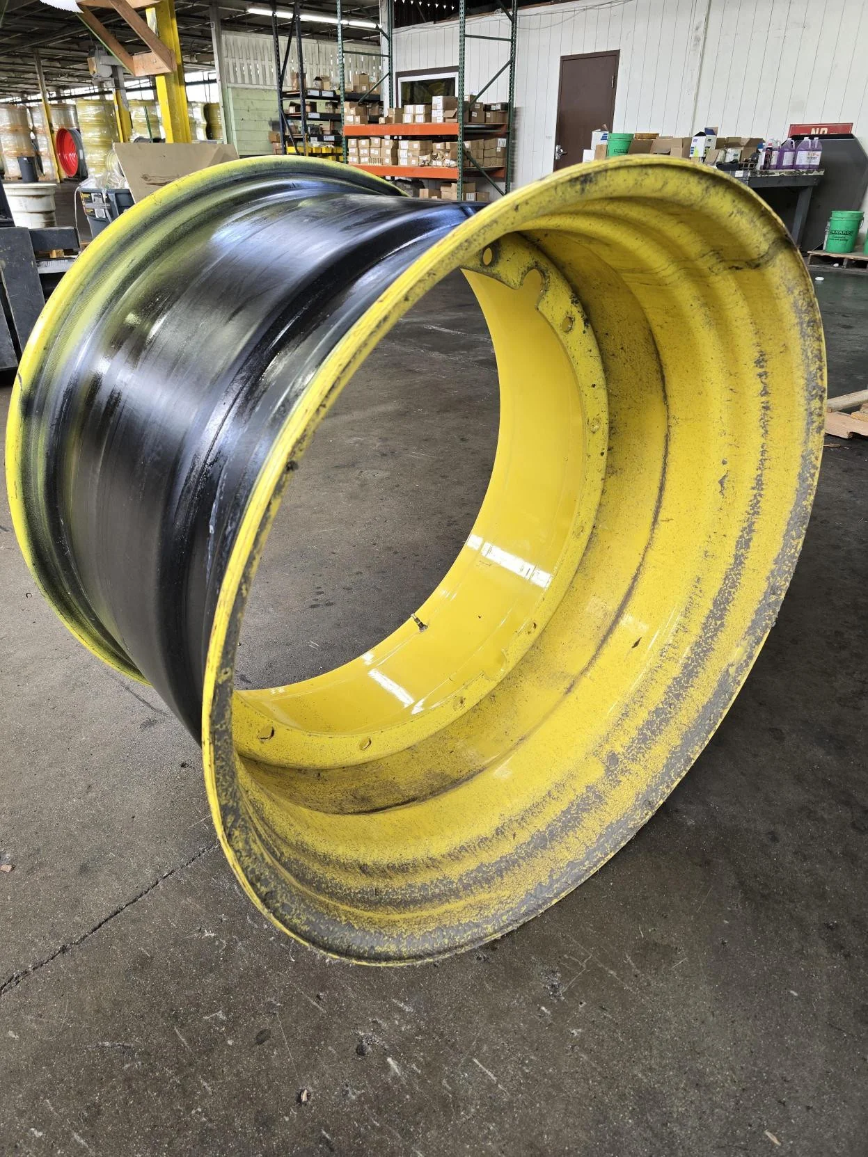 Used 27 X 38 12-32.047-30.079 -0.19U Stub Disc Yellow Wheel image 2