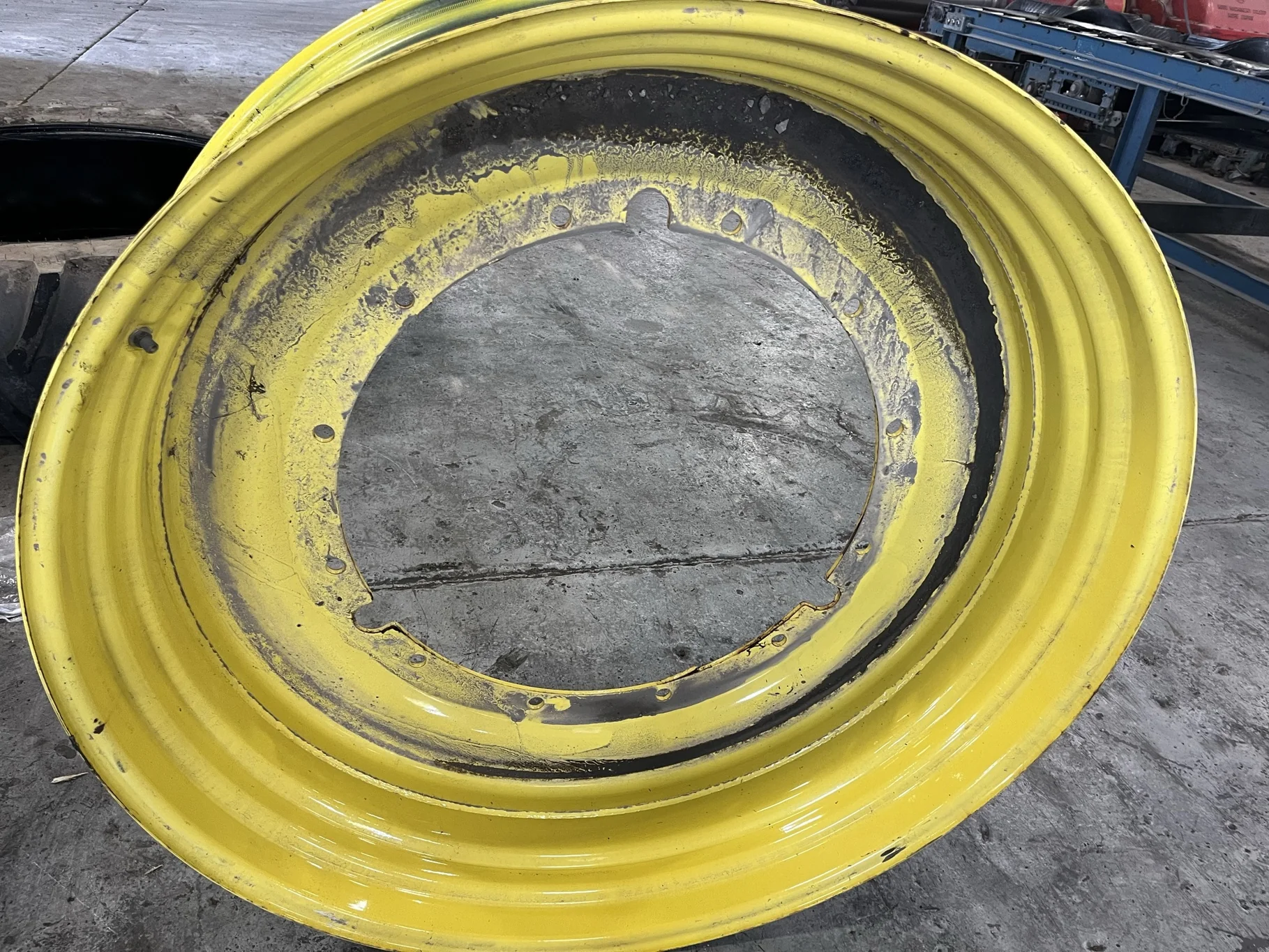 Used 15 X 50 12-32.047-30.079 Yellow Wheel image 2