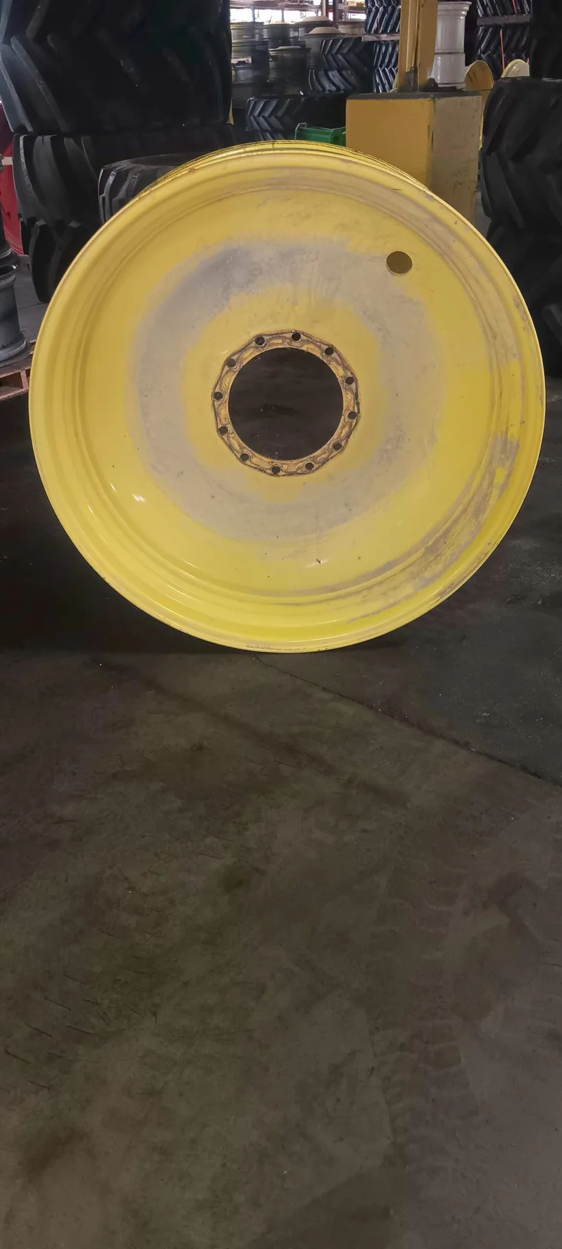 Used 13 X 46 12-13.976-11.857-1 Yellow Sprayer Wheel