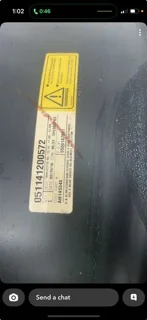 Used 18 x 42 10-13.189-11.09 14.4 INSET (Inside) Dolly Dual Wheel Yellow