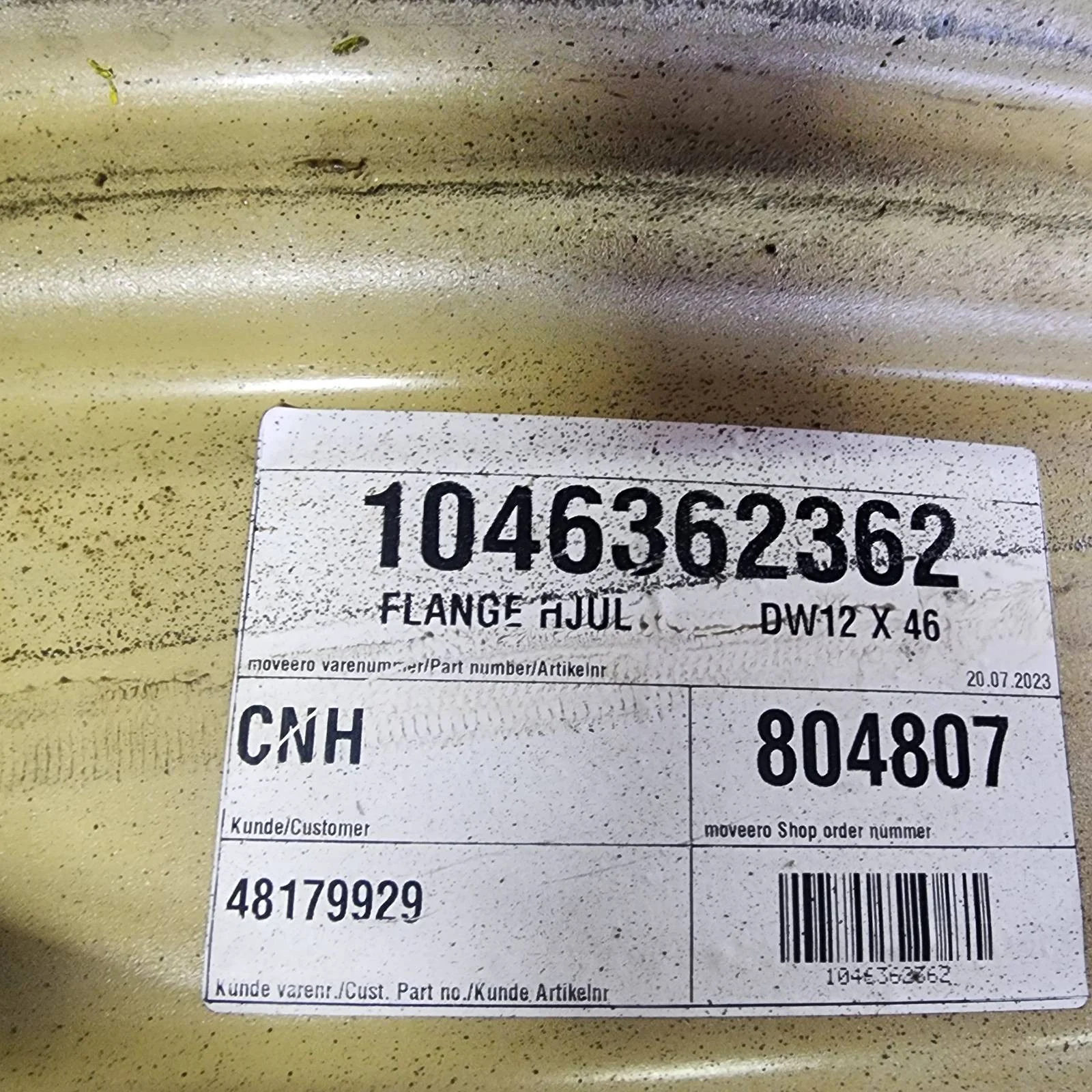 Take-Off 12 x 46 8-10.82-8.78 R&R Silver Wheel image 3