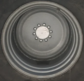 Used 27 X 32 10-8.86-6.95 10" BS Case IH Silver Wheel image 3