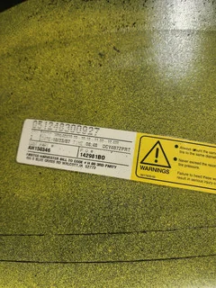 Used 18 x 42 10-13-11 (Outside) Dolly Dual Yellow Wheel image 7