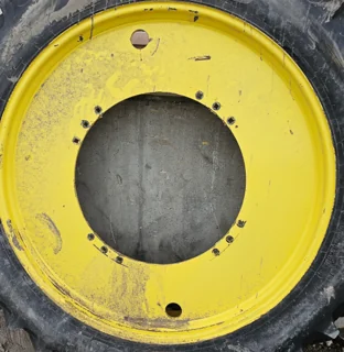 Used 10 x 50 12-29.25-2.75 OUT Yellow Waffle Wheel