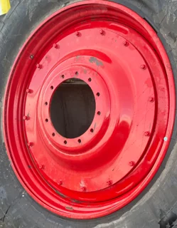 Used 15 X 50 Fendt Red 12-16.5-14.5 .937 8.63 IN Dual Wheel w/ Paint Scratches image 2