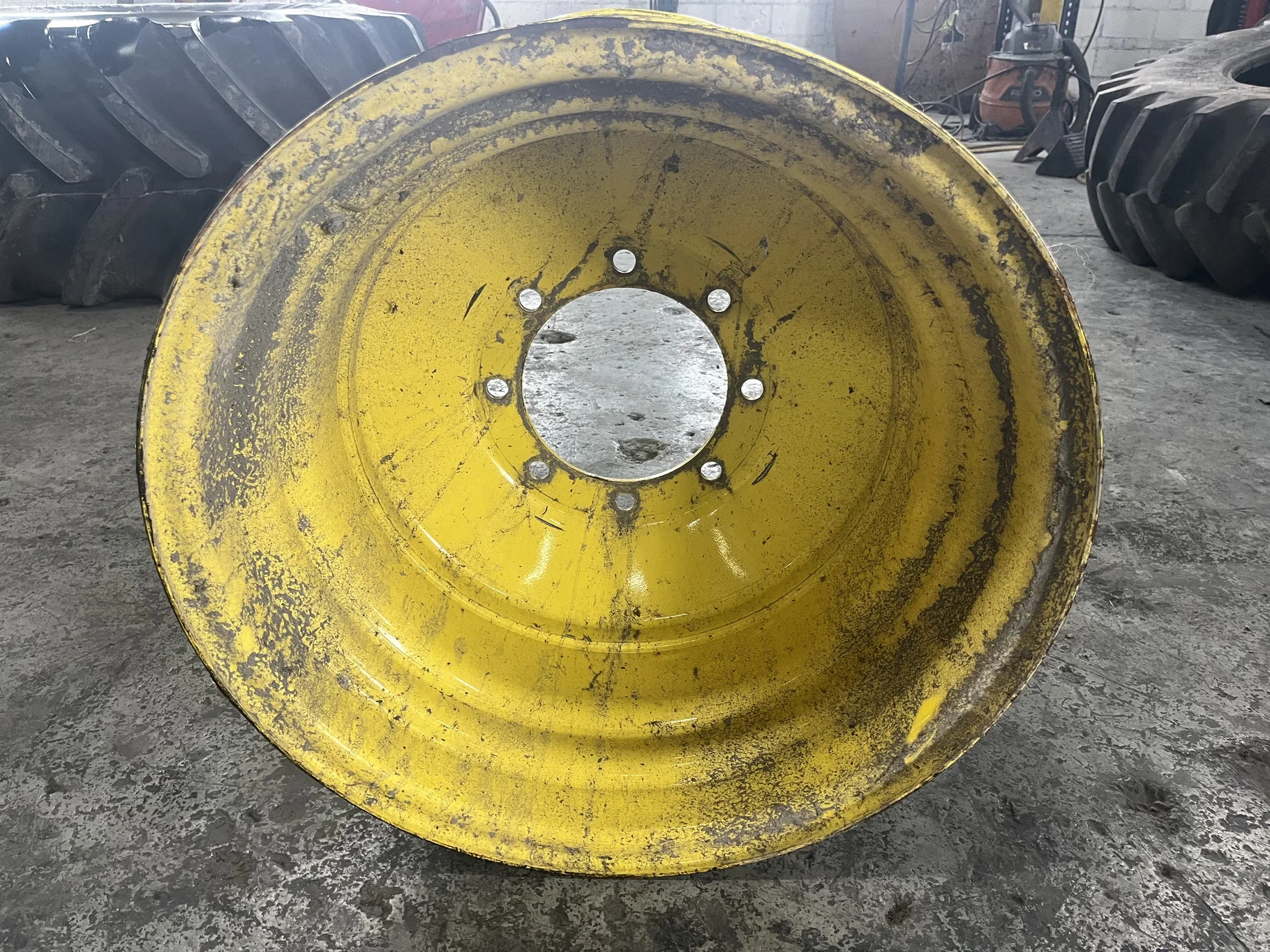 Take-Off 25 X 26 8-10.827-8.725 Rear Combine Yellow Wheel