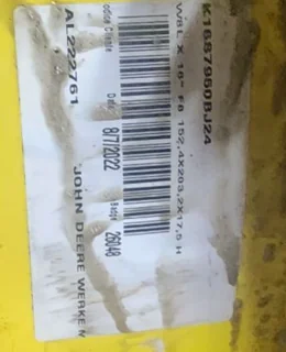 Take-Off 8 X 16 8-8-6 4" BS JD Yellow Wheel
