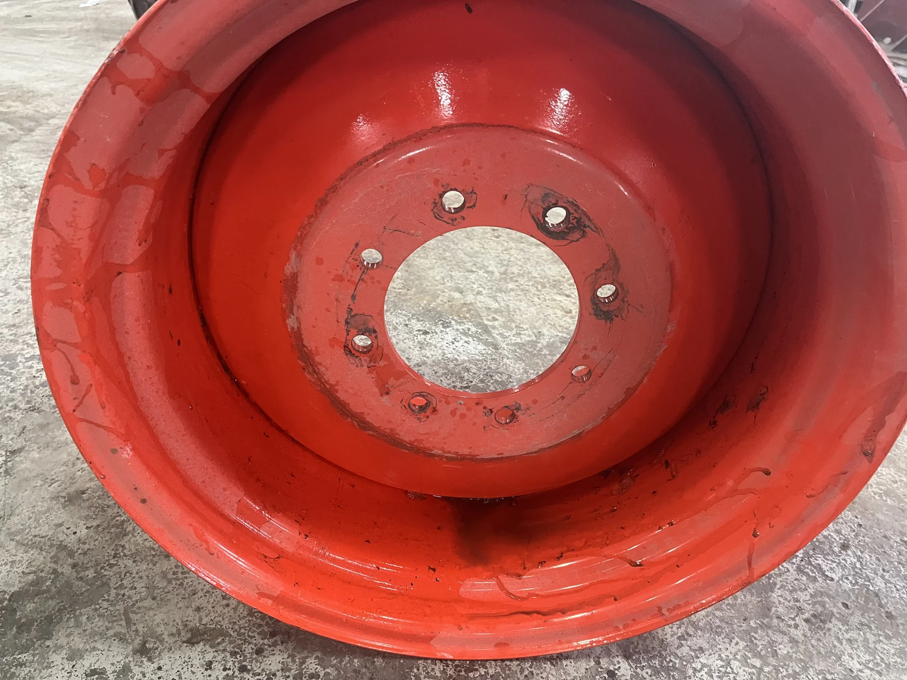 Take-Off 16 X 24 8-9.055-7.097 Solid Kioti Orange Wheel image 2