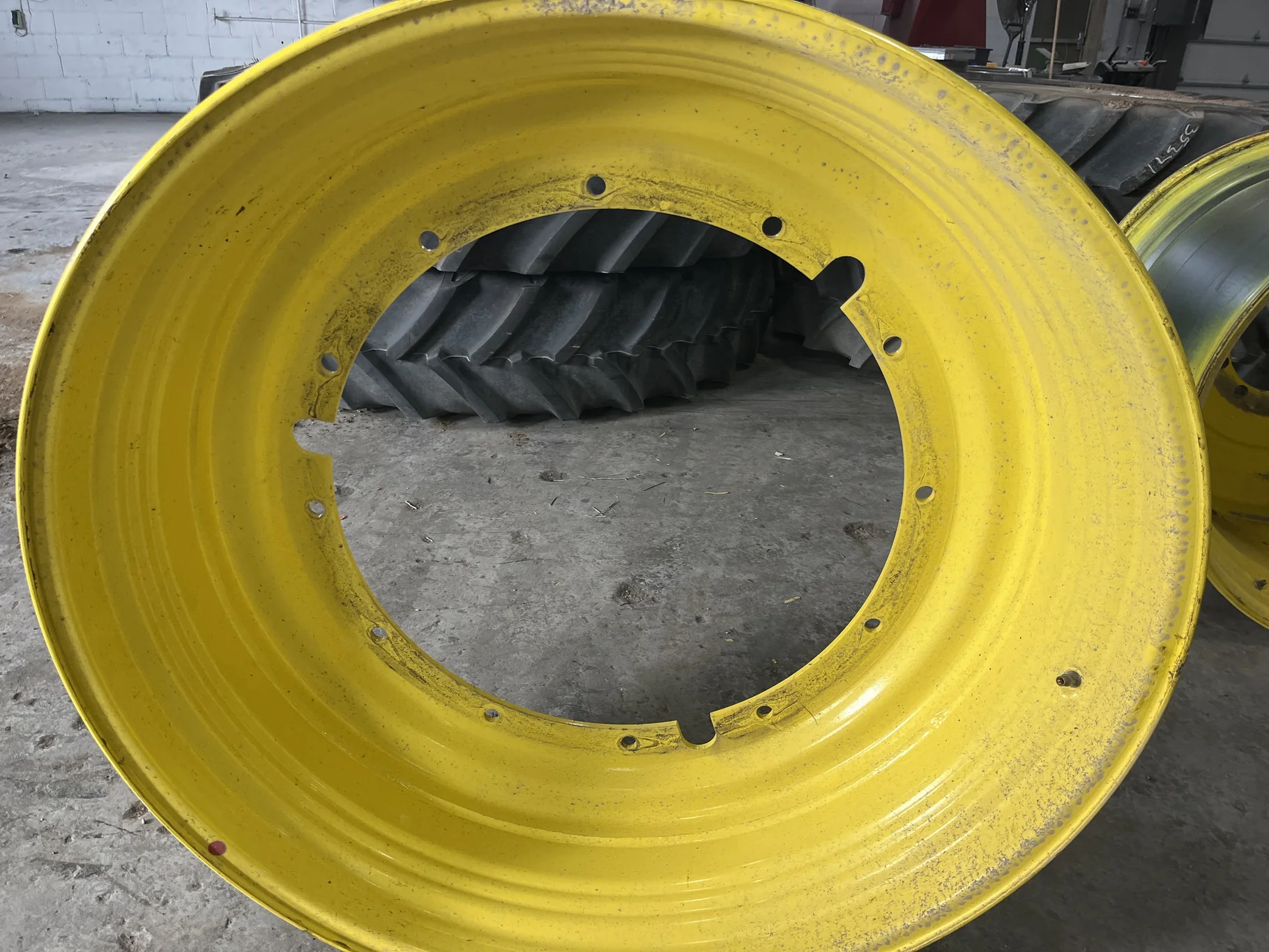 Take-Off 16 X 46 12-32.047-30.078 Rim & Rail Yellow Wheel image 3