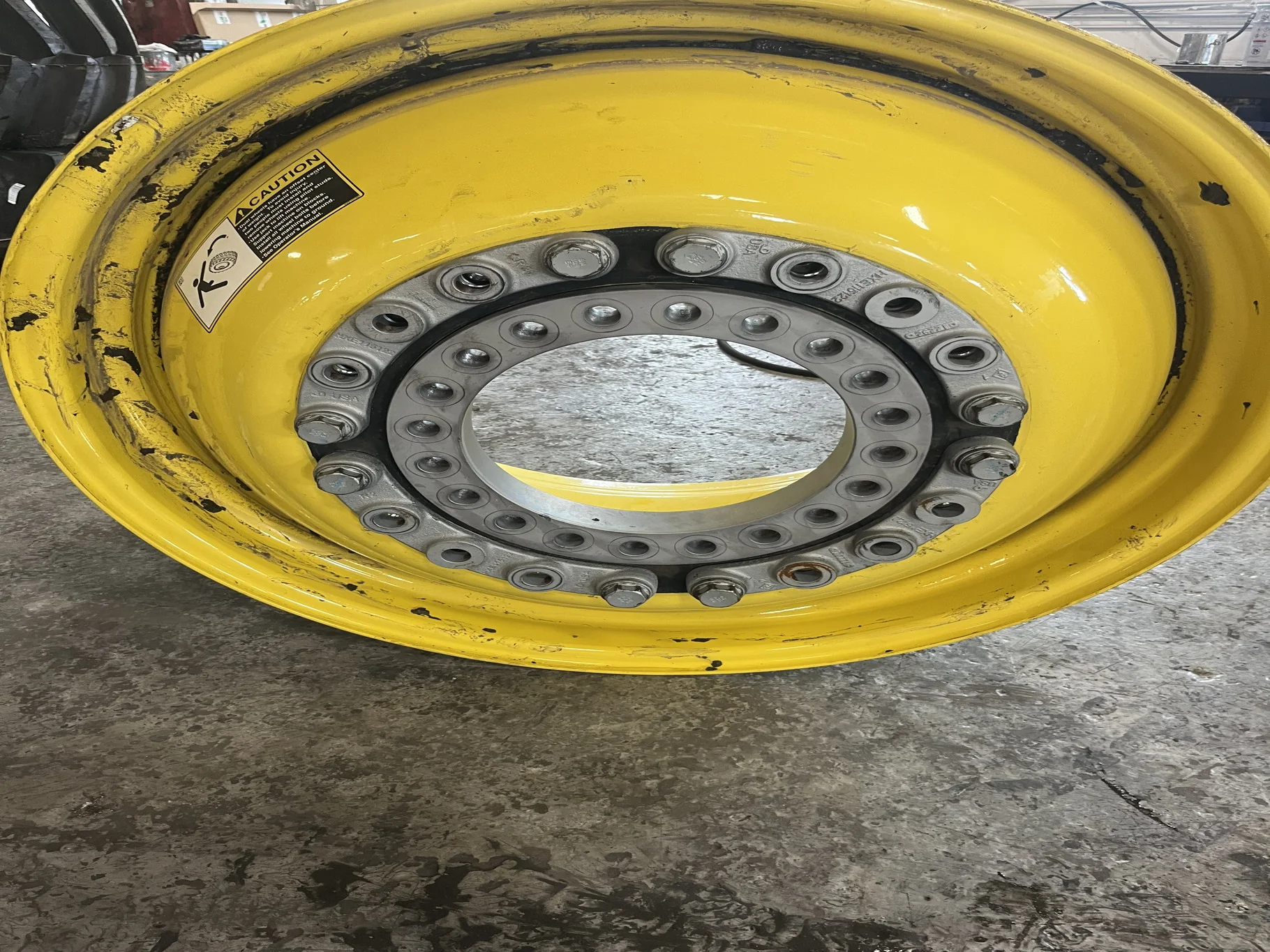 Take-Off 23 x 38 20-18.504-15.372-15.63 JD Ag Yellow Wheel
