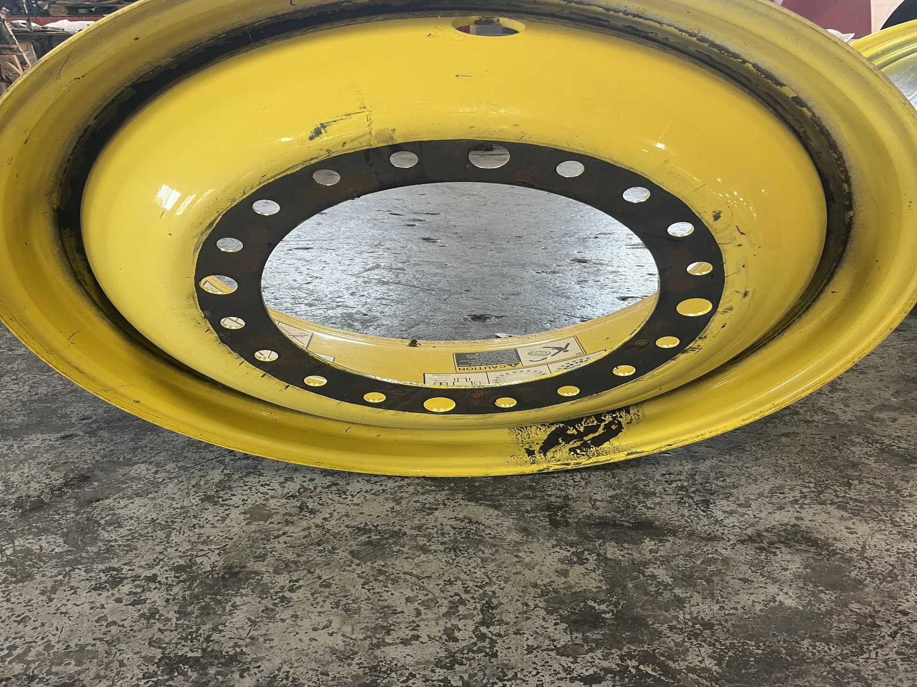 Take-Off 23 x 38 20-18.504-15.372-15.63 JD Ag Yellow Wheel