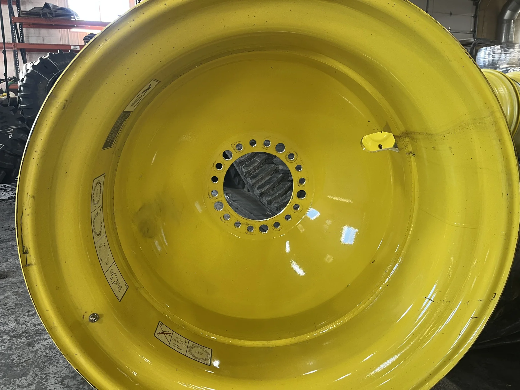 Take-Off 18 X 42 20-13.19-10.50 Dolly Dual Yellow Wheel image 2