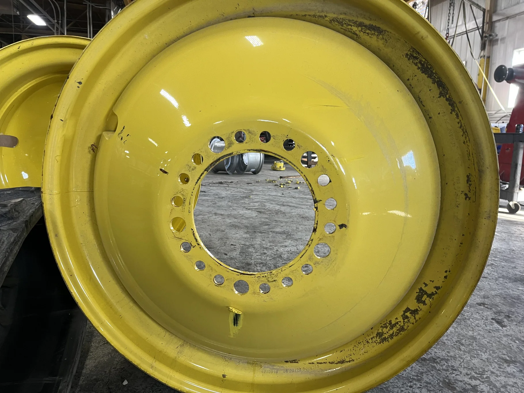 Take-Off 18 X 42 20-13.19-10.50 Dolly Dual Yellow Wheel image 3